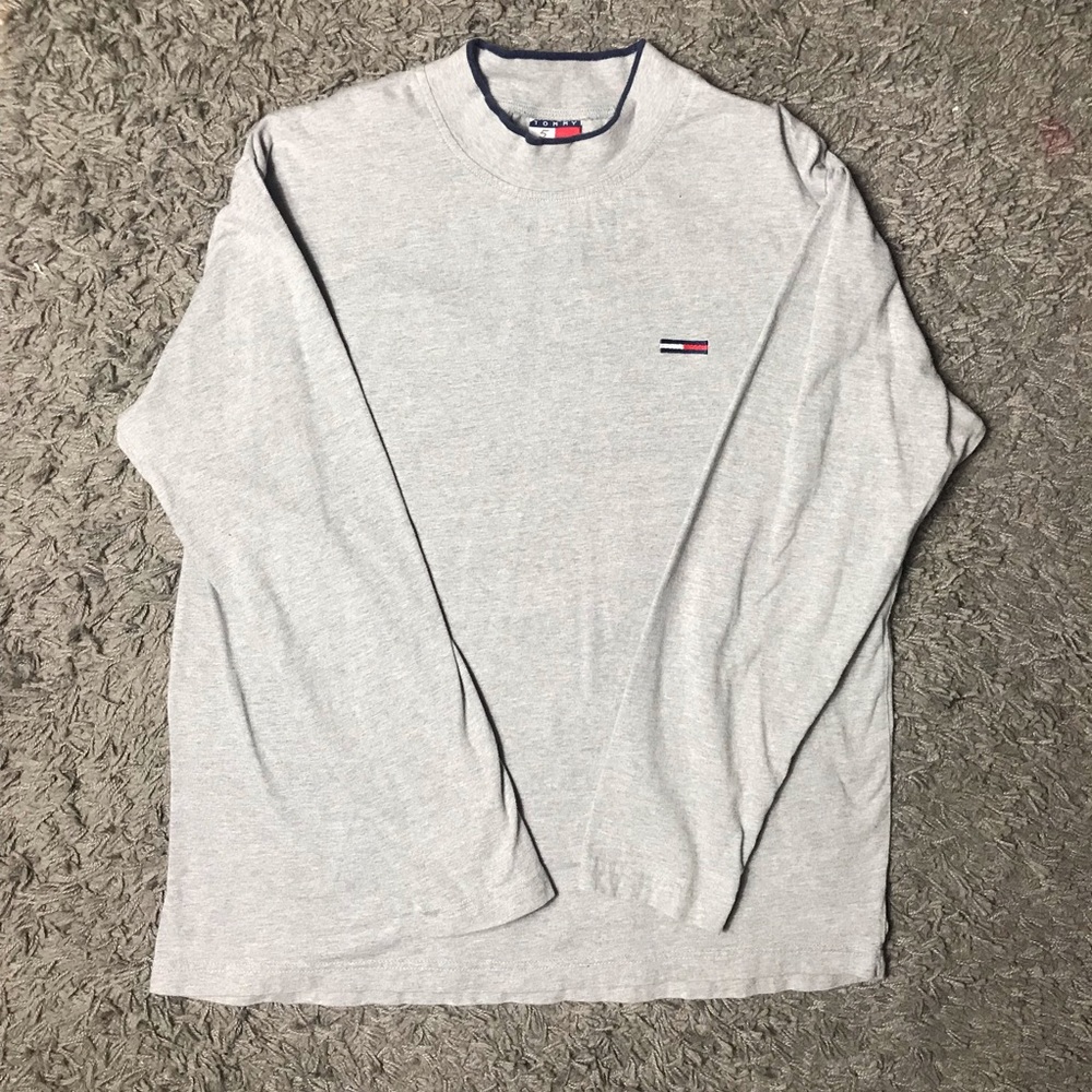Vintage Tommy Hilfiger mock neck long sleeve